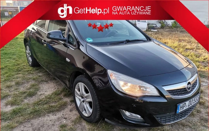 Opel Astra cena 21999 przebieg: 197000, rok produkcji 2011 z Oborniki małe 137